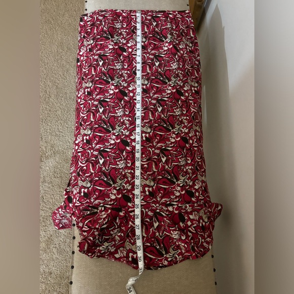Women's Christopher & Banks Floral/Paisley Skirt | Size 8 - Picture 9 of 9